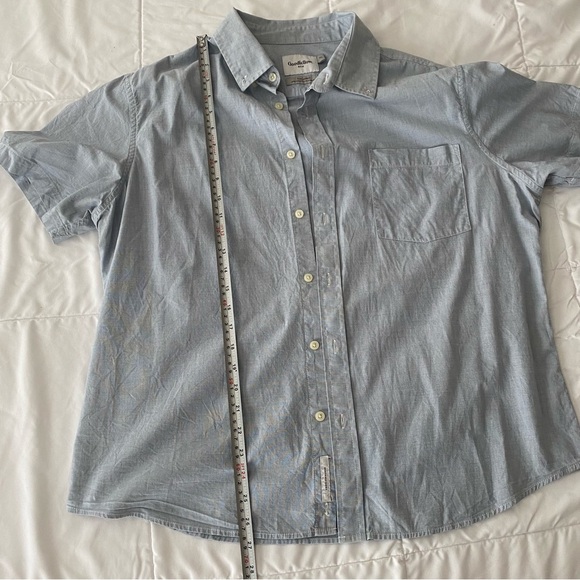 Chambray Short Sleeve Button Up - Picture 5 of 5